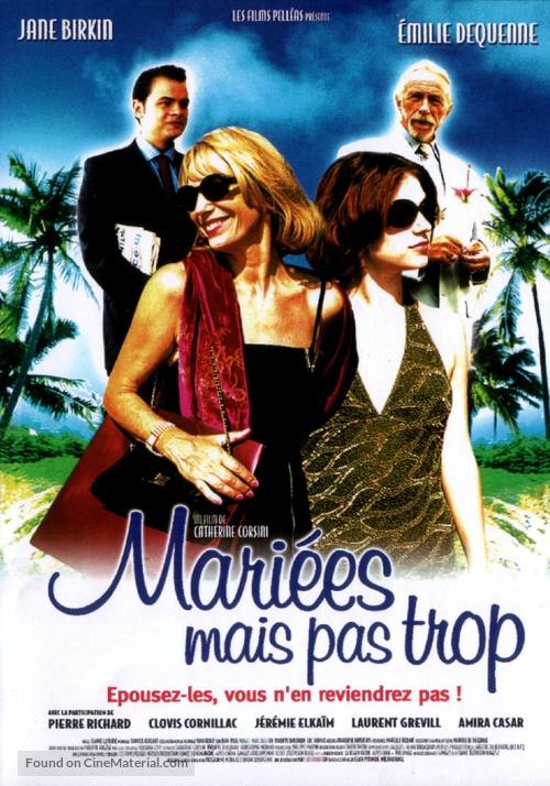 Mari&eacute;es mais pas trop - French DVD movie cover