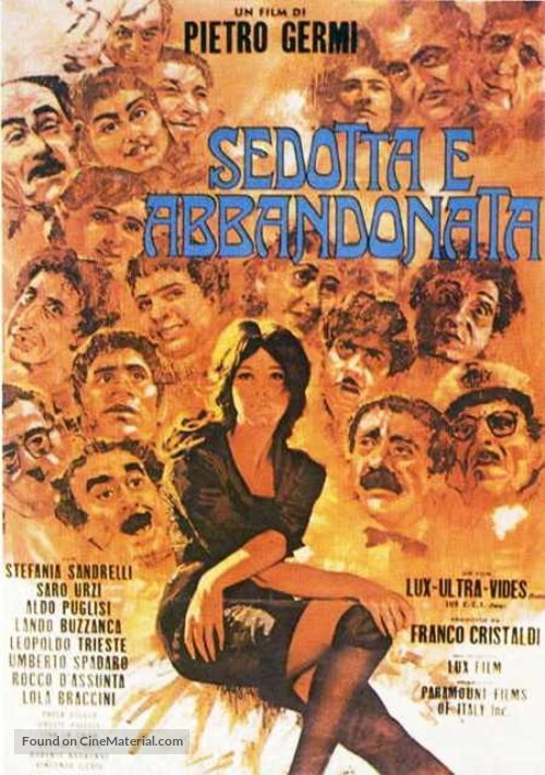 Sedotta e abbandonata - Italian Movie Poster
