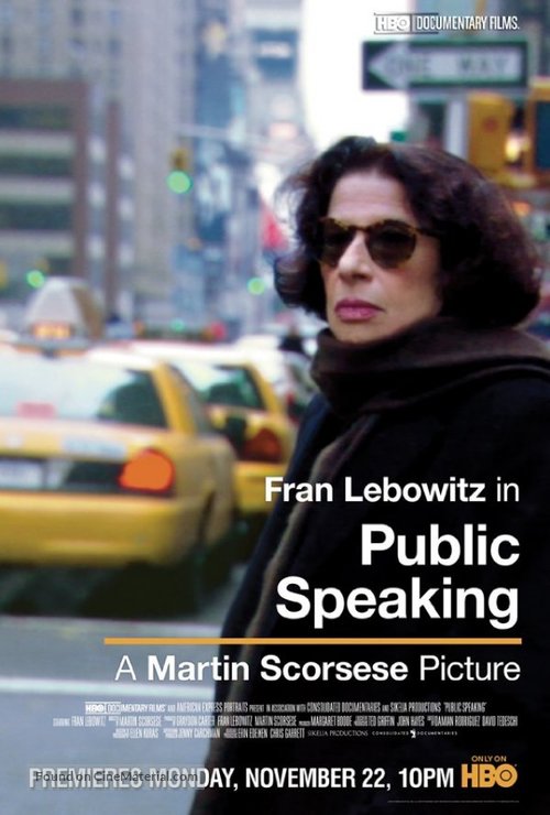 Public Speaking - Movie Poster