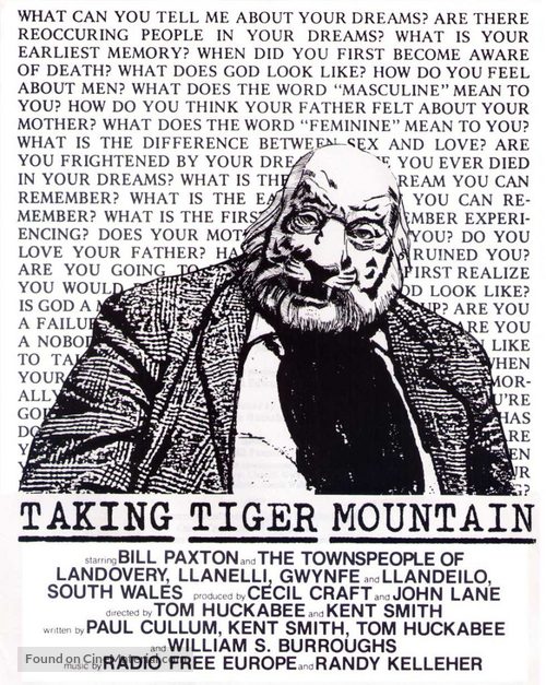 Taking Tiger Mountain - Movie Poster