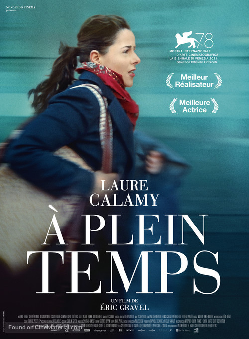 &Agrave; plein temps - French Movie Poster