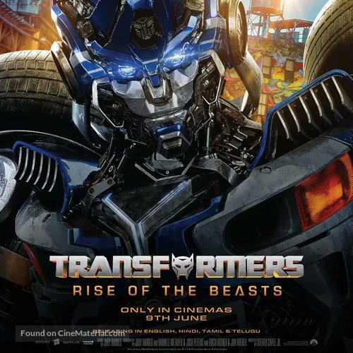 Transformers: Rise of the Beasts - Indian Movie Poster