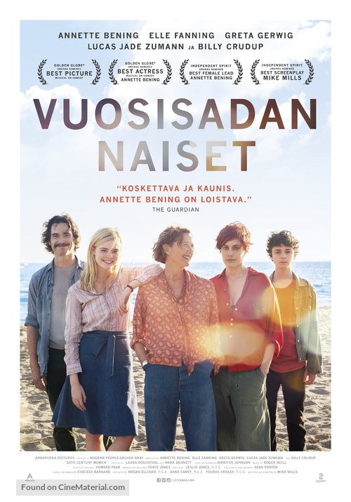 20th Century Women - Finnish Movie Poster