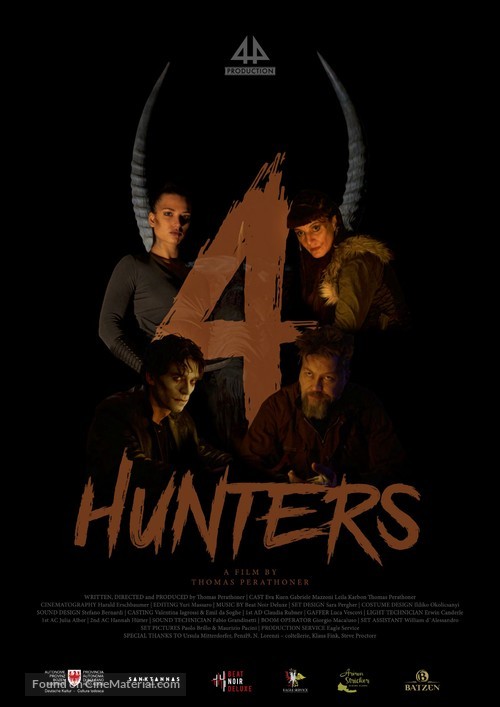 4 Hunters - International Movie Poster