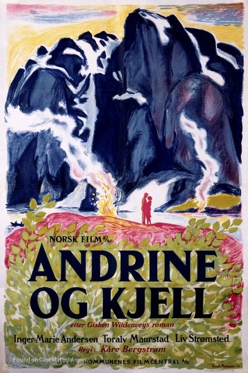 Andrine og Kjell - Norwegian Movie Poster