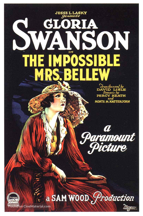 The Impossible Mrs. Bellew - Movie Poster