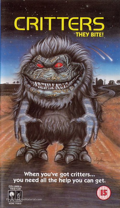 Critters - British VHS movie cover