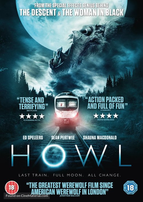 Howl - British DVD movie cover