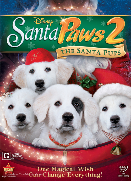 Santa Paws 2: The Santa Pups - DVD movie cover