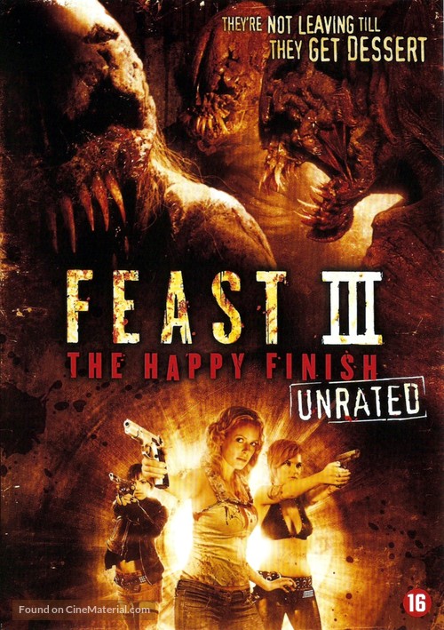 Feast 3: The Happy Finish - Belgian DVD movie cover