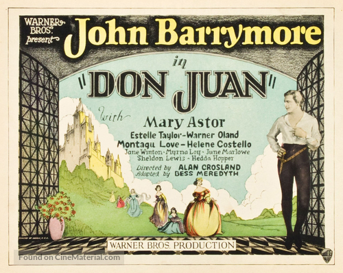 Don Juan (1926) movie poster