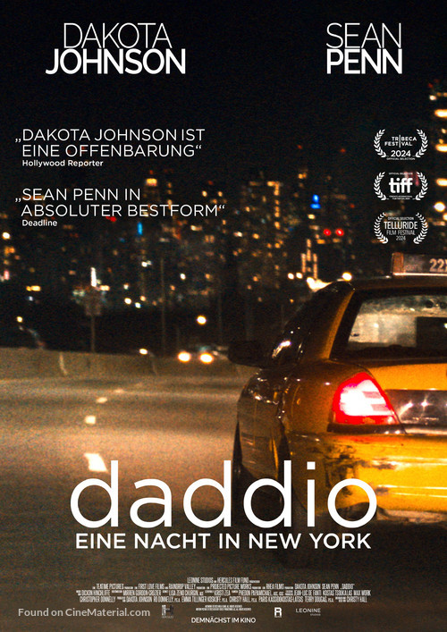 Daddio - German Movie Poster