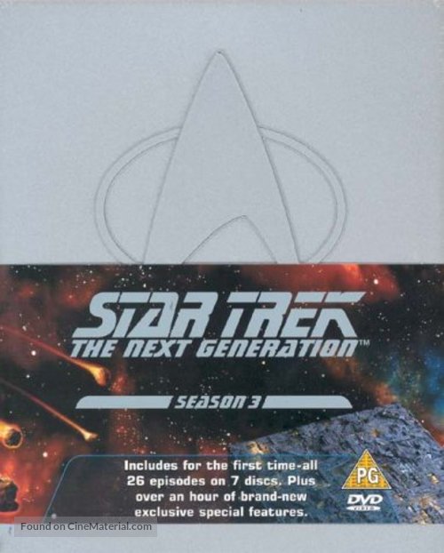 &quot;Star Trek: The Next Generation&quot; - British DVD movie cover