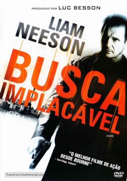 Taken - Brazilian DVD movie cover