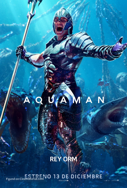 Aquaman - Chilean Movie Poster