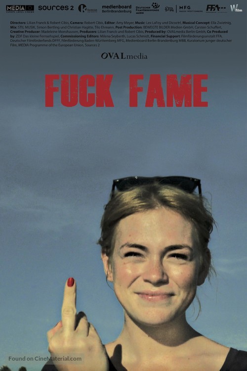 Fuck Fame - German Movie Poster