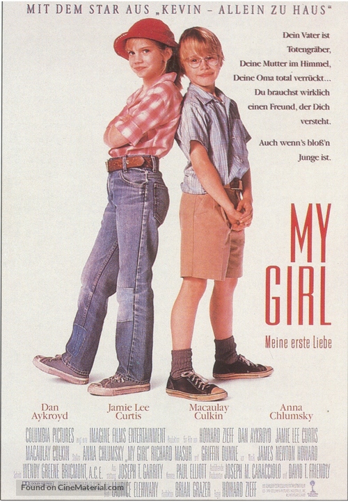 My Girl - German Movie Poster