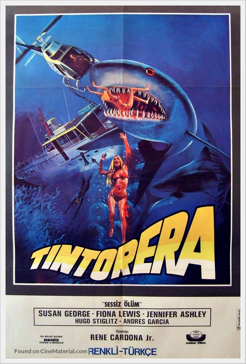 &iexcl;Tintorera! - Turkish Movie Poster