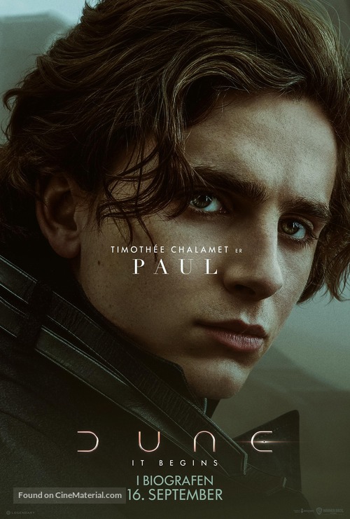 Dune - Danish Movie Poster