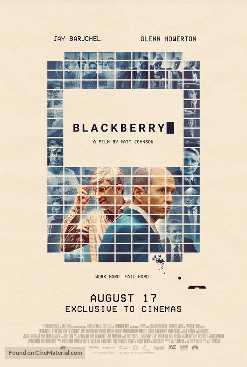 BlackBerry - Australian Movie Poster