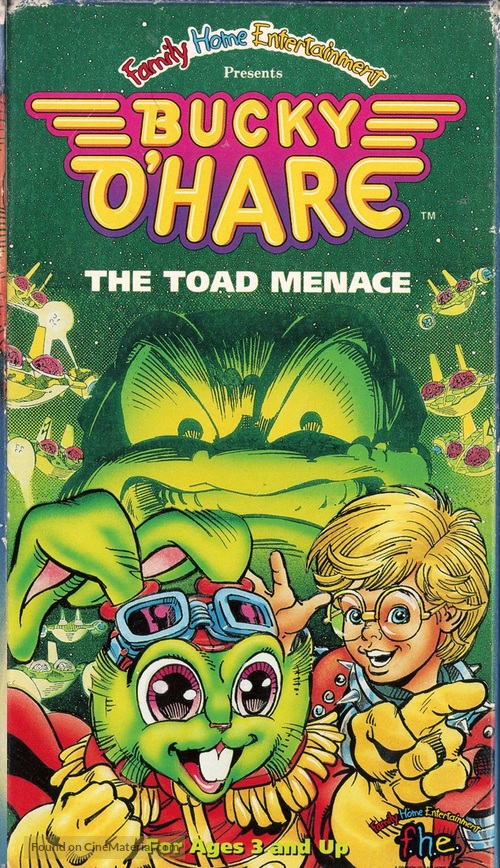 &quot;Bucky O&#039;Hare and the Toad Wars!&quot; - VHS movie cover