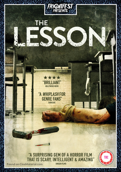 The Lesson - British Movie Cover