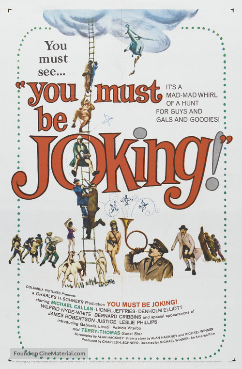 You Must Be Joking! - Movie Poster