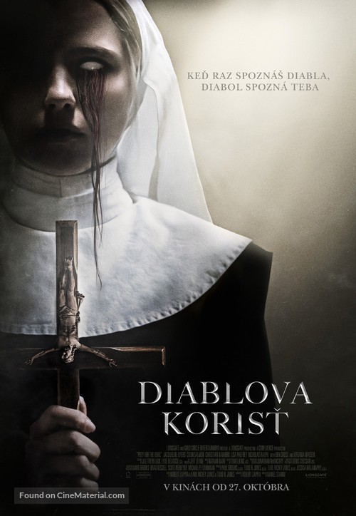 Prey for the Devil - Slovak Movie Poster