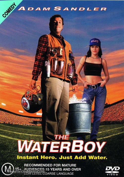 The Waterboy - Australian DVD movie cover