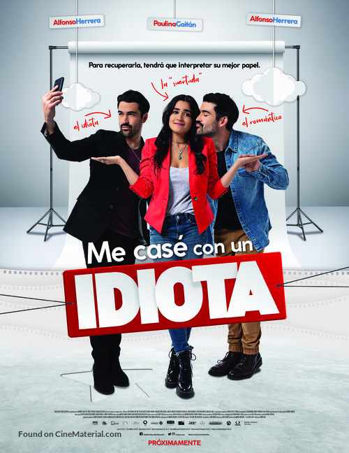 Me cas&eacute; con un idiota - Mexican Movie Poster