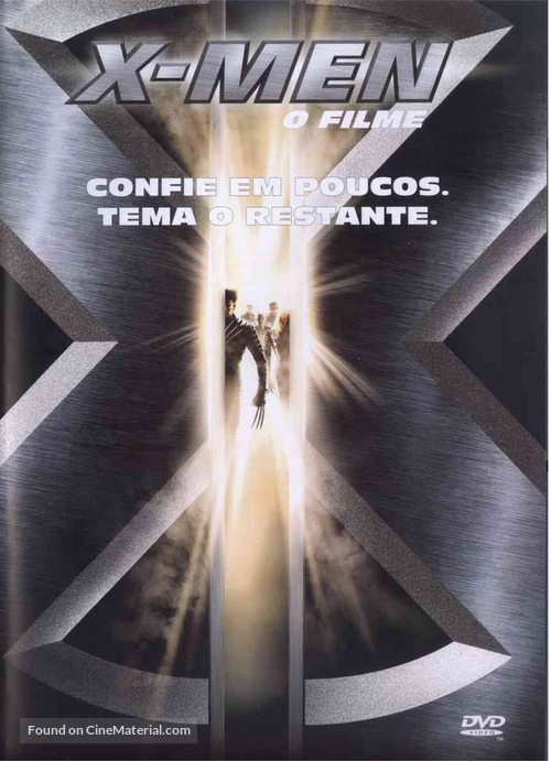 X-Men - Brazilian DVD movie cover