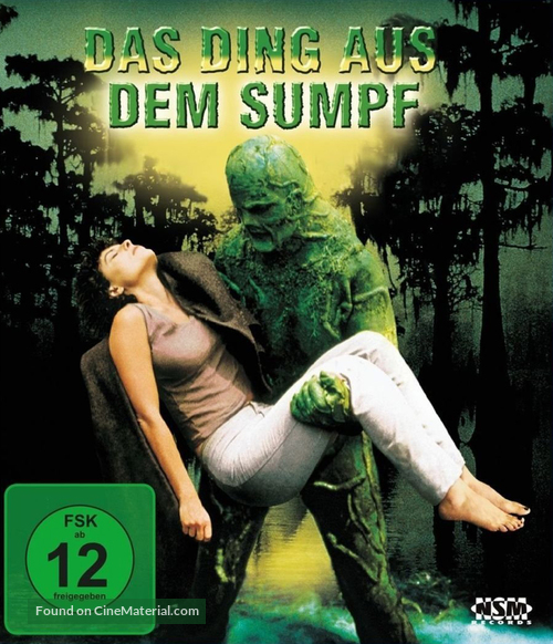 Swamp Thing - German Blu-Ray movie cover