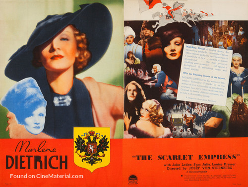 The Scarlet Empress - British poster