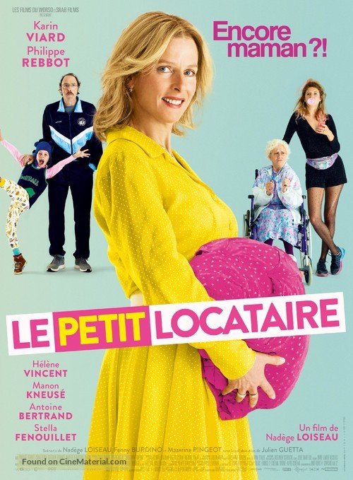 Le petit locataire - French Movie Poster