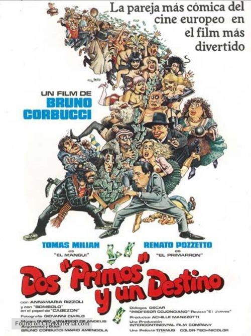 Uno contro l&#039;altro, praticamente amici - Spanish Movie Poster