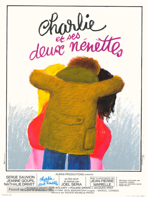 Charlie et ses deux n&eacute;nettes - French Movie Poster