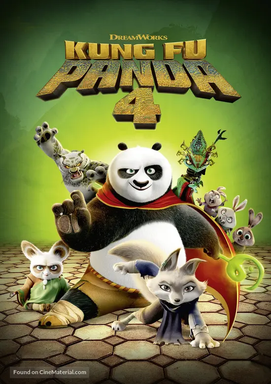 Kung Fu Panda 4 - Movie Cover