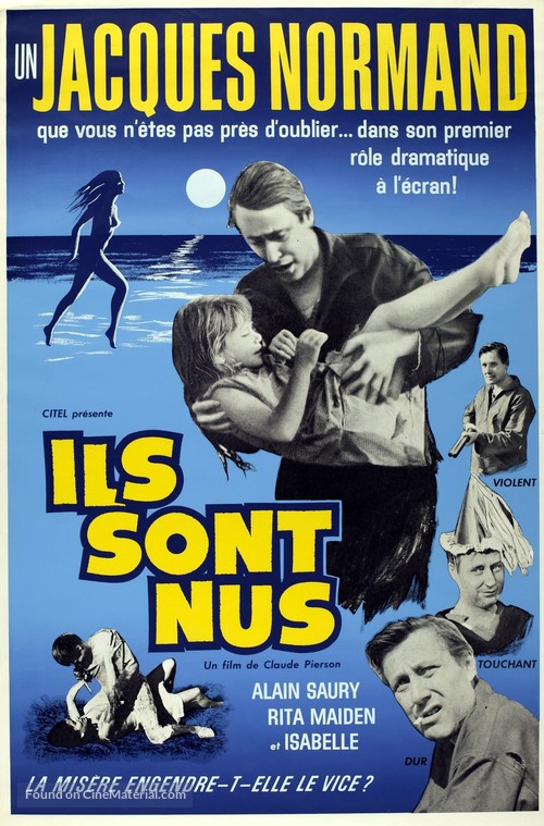 Ils sont nus - French Movie Poster