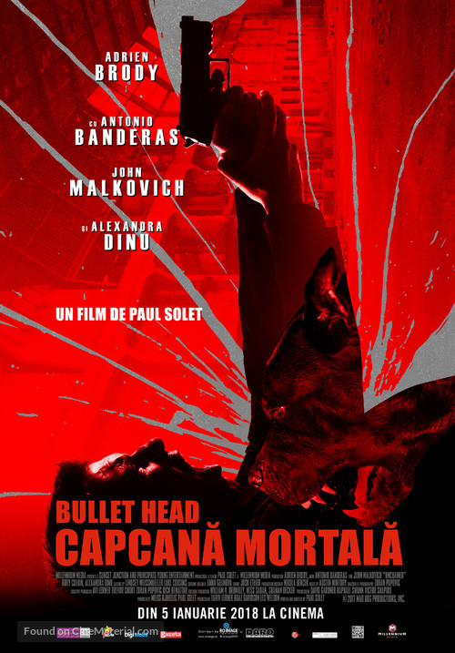 Bullet Head - Romanian Movie Poster