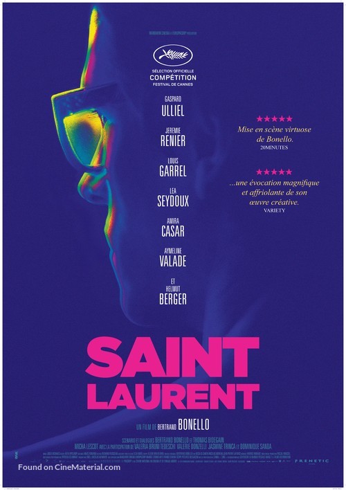 Saint Laurent - Swiss Movie Poster
