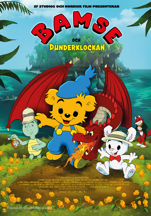 Bamse och dunderklockan - Swedish Movie Poster