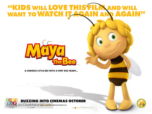 Maya the Bee Movie - British Movie Poster