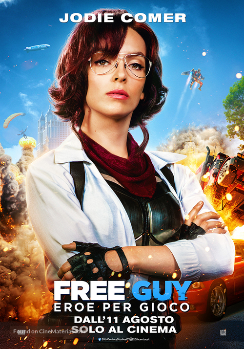 Free Guy - Italian Movie Poster
