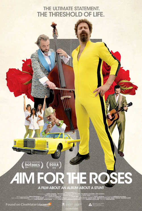 Aim for the Roses - Canadian Movie Poster