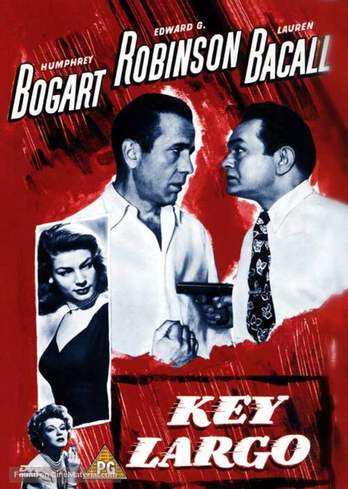 Key Largo - British DVD movie cover