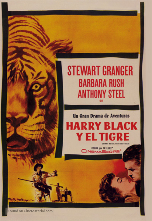 Harry Black - Spanish Movie Cover