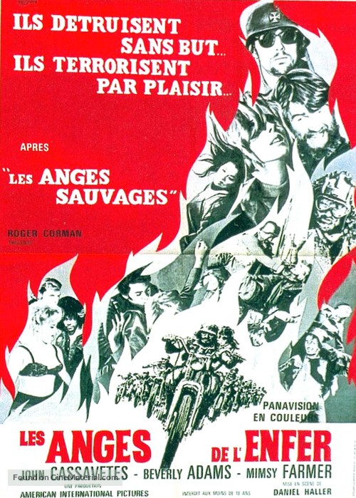 Devil&#039;s Angels - French Movie Poster