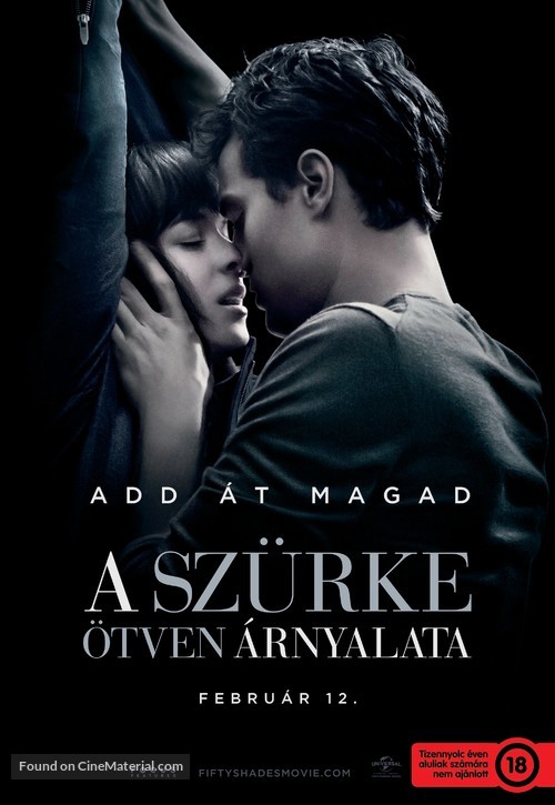 Fifty Shades of Grey - Hungarian Movie Poster