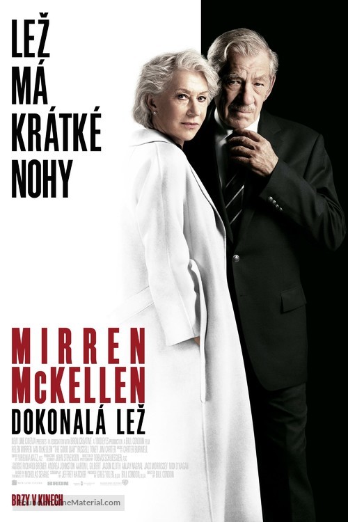 The Good Liar - Czech Movie Poster