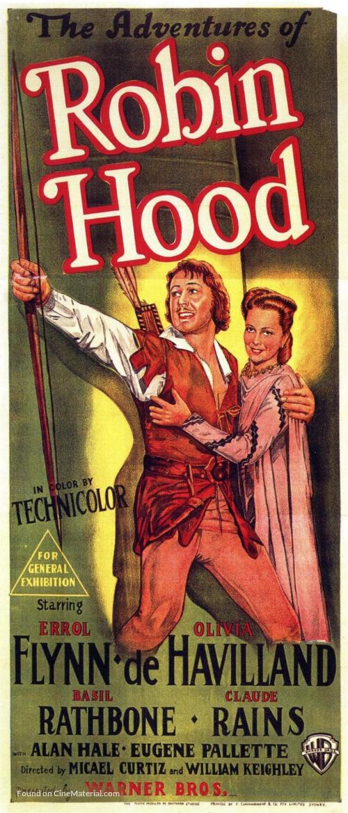 The Adventures of Robin Hood - Australian Movie Poster